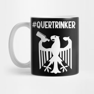 Quertrinker Parodie BRD Humor Bier Party Spaß Fun Mug